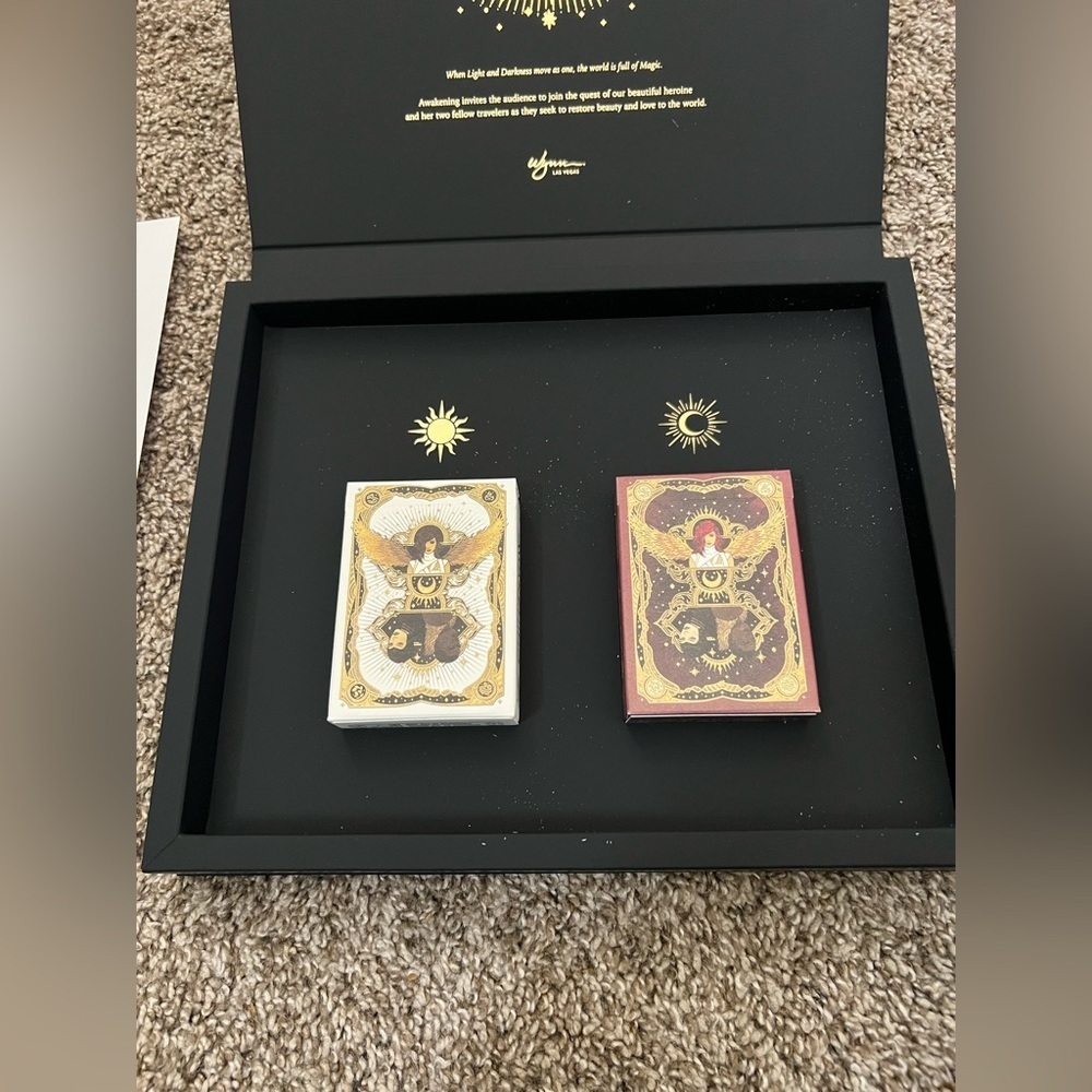 NWT AWAKENING GIFT BAG SET WITH CARDS